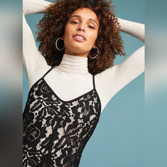 Knit & Lace Layered DressOttod'Ame large - Picture 2 of 4